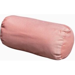Harbour Lifestyle Agora Scala Coral Large Round Bolster Floor Cushion - 72cm x 35cm