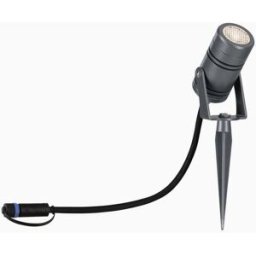 Paulmann - Plug & Shine Outdoor 11W LED Garden Spotlight in Grey