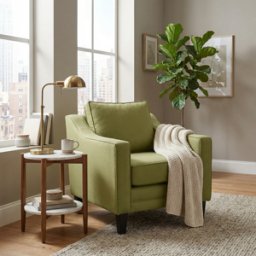 Sofa Style Wiltshire Armchair in Olive