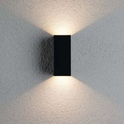 Paulmann - Outdoor Flame 6.6W LED Wall Light in Anthracite