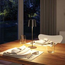 Paulmann - Gilo 2.8W LED Mobile Dimmable Table Lamp in Black Matt