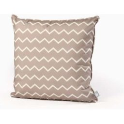 Extreme Lounging Outdoor Zigzag B-Cushion in Silver Grey