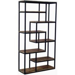 Hill Interiors Multi Shelf Industrial Shelf Unit