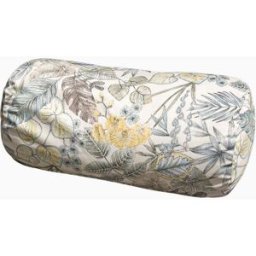 Harbour Lifestyle Acrisol Bouquet Neutrals Large Round Bolster Floor Cushion - 72cm x 35cm