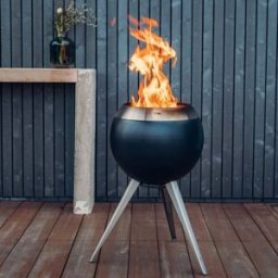 Höfats MOON 45 Fire Bowl with High Stand
