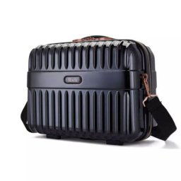 Rock Luggage Selene Vanity Case Cosmetic Makeup Travel Bag - Black