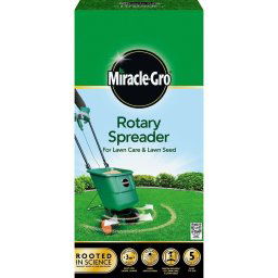 Miracle-Gro Rotary Spreader Lawn Seed Grass Feed Fertiliser Dispenser Drop
