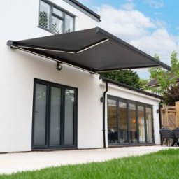 Harbour Lifestyle 3m x 2m Electric Motorised Awning in Grey
