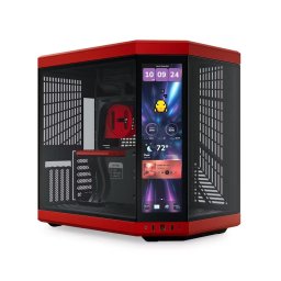 Hyte Y70 Touch Infinite Mid Tower Case Black Cherry (E-ATX/ATX/M-ATX/M-ITX)