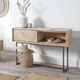 Pacific Lifestyle - Marca Acacia Wood 1 Drawer Console Table
