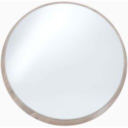 Pacific Lifestyle - Natural Wood Veneer Round Wall Mirror