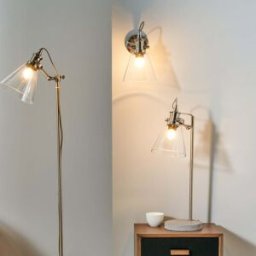 Pacific Lifestyle - Chaplin Chrome and Glass Wall Light