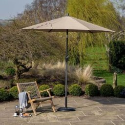 Pacific Lifestyle - Riva 3m Round Taupe Parasol