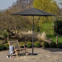 Pacific Lifestyle - Riva 3m Round Anthracite Parasol
