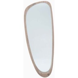 Pacific Lifestyle - Natural Wood Veneer Teardrop Shaped Mirror