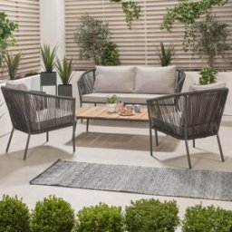 Pacific Lifestyle - Reims Lounge Set Grey