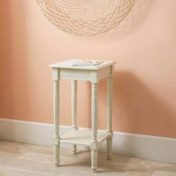 Pacific Lifestyle - Heritage Elizabeth White Pine Wood Accent Table