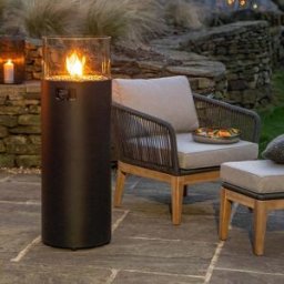 Cosi - Cosiscoop Pillar Lantern in Black