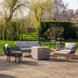Cosi - Cosicube 70 Grey Wash Fire Pit