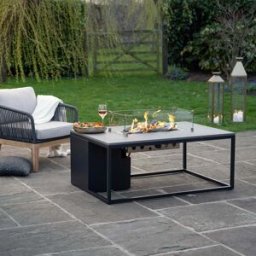 Cosi - Cosiloft 120 Black and Grey Fire Pit Table