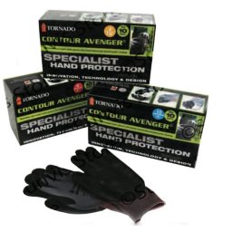 TORNADO Contour Avenger Special Hand Protection Work Gloves 10 Box - X Large Size 10