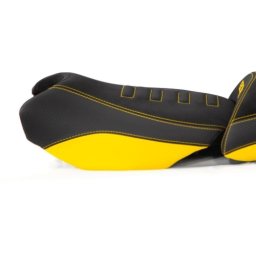 BMW R1200GS incl. Adventure (13-19) Isotta Comfort Riders Seat Black/Yellow - 40th Anniversary