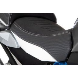 BMW R1200GS incl. Adventure (13-19) Isotta Comfort Riders Seat with Prostate Channel / Black/White/Red/Blue – HP