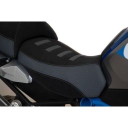 BMW R1200GS incl. Adventure (13-19) Isotta Comfort Riders Seat with Prostate Channel - Lowered / Black/Grey