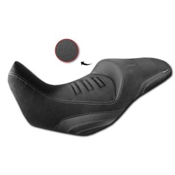 Honda CB500X (13-23) Isotta Raised Comfort Seat with Prostrate Channel / Triple Black