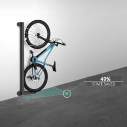 Biohort BikeLift Wall Mounted in Metallic Dark Grey - Standard and Swivel Mount - Swivel BikeLift - Wall Mounted
