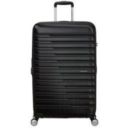 American Tourister Flashline 78cm 4-Wheel Expandable Suitcase - Shadow Black