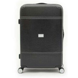 Qubed Breeze 67cm 4-Wheel Suitcase - Black