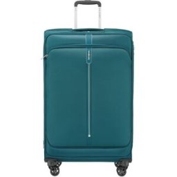 Samsonite Popsoda 78cm 4-Wheel Large Expandable Suitcase - Teal