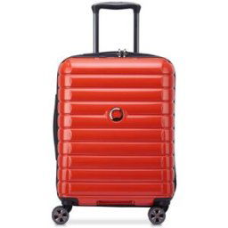 Delsey Shadow 5.0 55cm Slim 4-Wheel Cabin Case - Intense Red Gloss