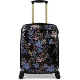 Sara Miller Black Botanic 54cm 4-Wheel Cabin Case - Black