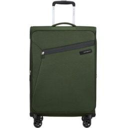 Samsonite Litebeam 66cm 4-Wheel Medium Expandable Suitcase - Climbing Ivy