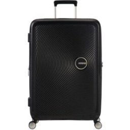 American Tourister Soundbox 67cm 4-Wheel Expandable Suitcase - Bass Black