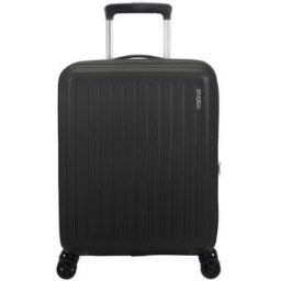 American Tourister Rejoy 55cm 4-Wheel Cabin Case - True Black