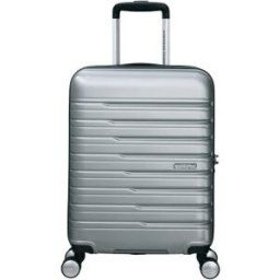 American Tourister Flashline 55cm 4-Wheel Cabin Case - Sky Silver