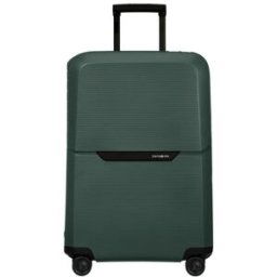 Samsonite Magnum ECO 69cm 4-Wheel Medium Suitcase - Forest Green