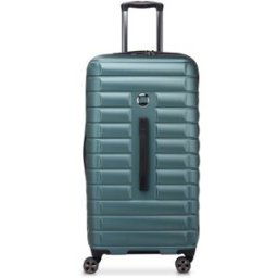 Delsey Shadow 5.0 80cm 4-Wheel Trunk Suitcase - Green