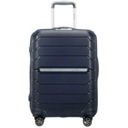 Samsonite Flux 55cm 4-Wheel Expandable Cabin Case - Navy Blue