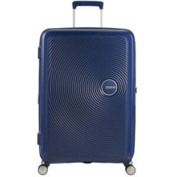 American Tourister Soundbox 77cm 4-Wheel Expandable Suitcase - Midnight Navy