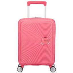 American Tourister Soundbox Mini 47cm 4-Wheel Cabin Case - Sun Kissed Coral