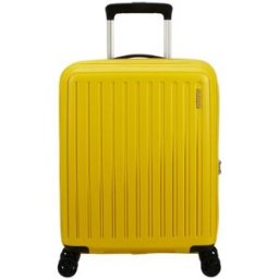 American Tourister Rejoy 55cm 4-Wheel Cabin Case - Electric Yellow