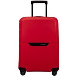 Samsonite Magnum ECO 55cm 4-Wheel Cabin Case - Hibiscus Red