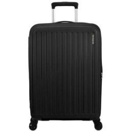 American Tourister Rejoy 68cm 4-Wheel Medium Suitcase - True Black