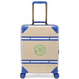 Joules Boat Club 54cm 4-Wheel Cabin Case - Natural/Blue