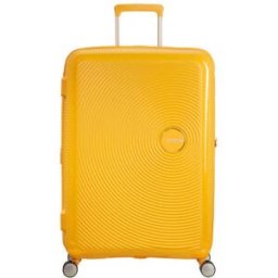 American Tourister Soundbox 77cm 4-Wheel Expandable Suitcase - Golden Yellow