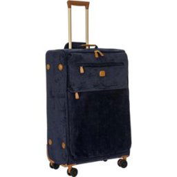 Bric's Life 77cm 4-Wheel Large Suitcase - Blue